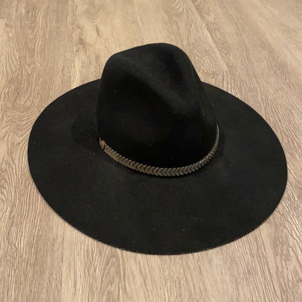 Black Felt Hat